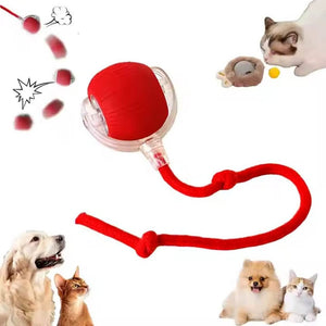 Juguete interactivo con cola para mascotas