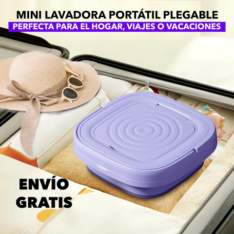 Image of MINI LAVADORA PORTÁTIL PLEGABLE